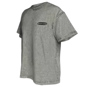 Вареная футболка мрамор