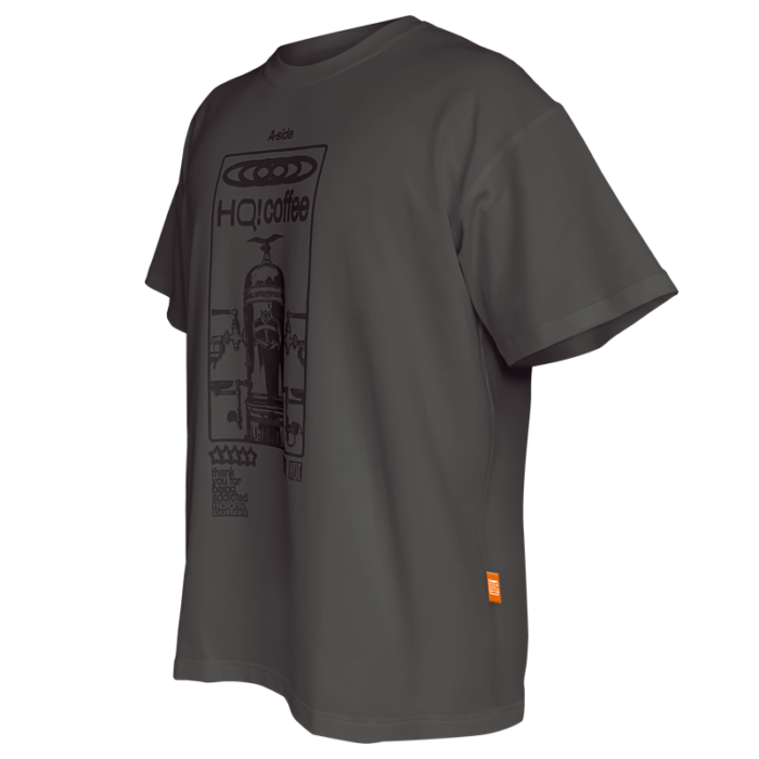 Футболка темно-серая