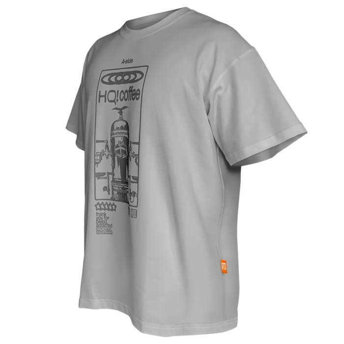 Футболка светло-серая